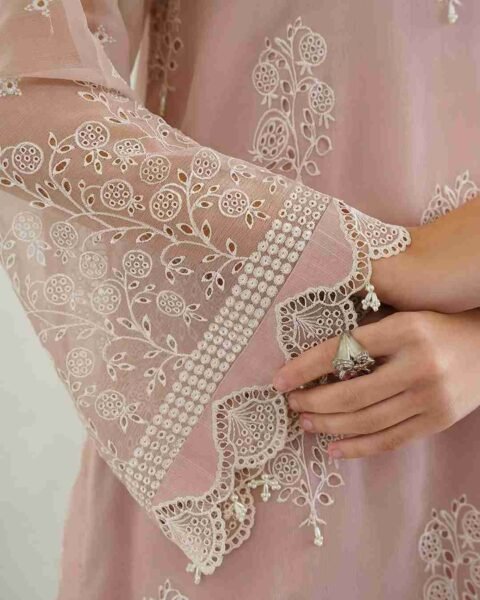 Embroidered Lace Fabric by the Yard