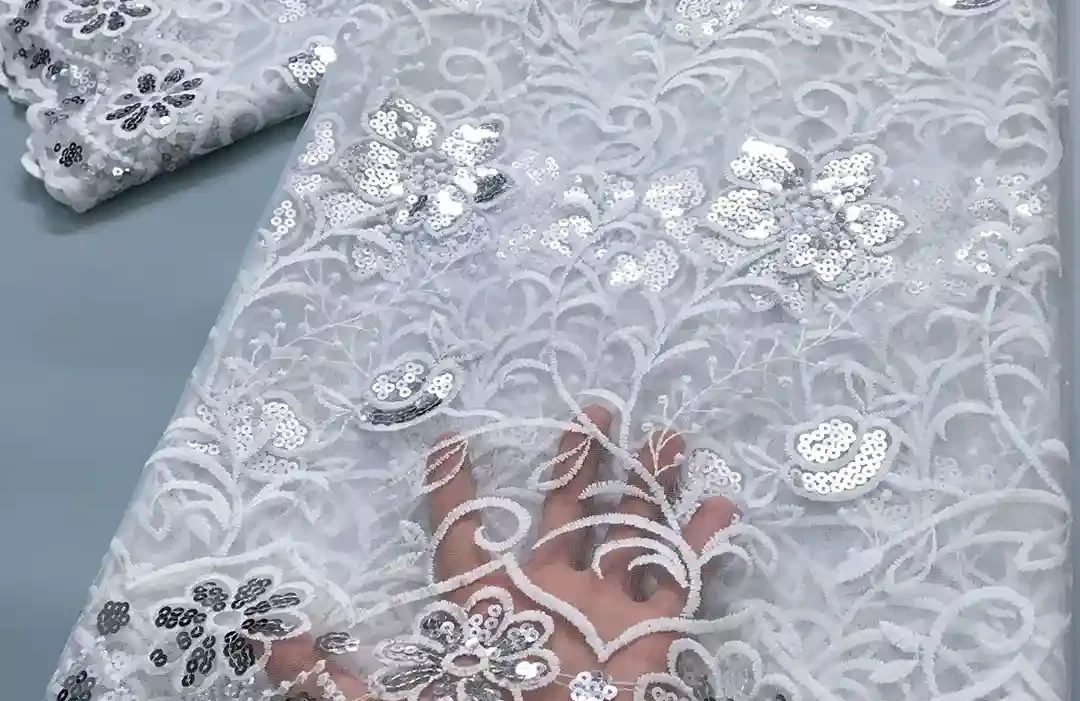 Embroidered Net Fabric Guide