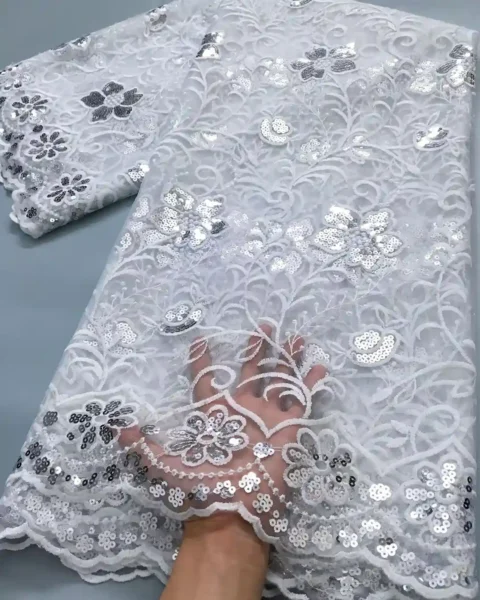 Embroidered Net Fabric Guide