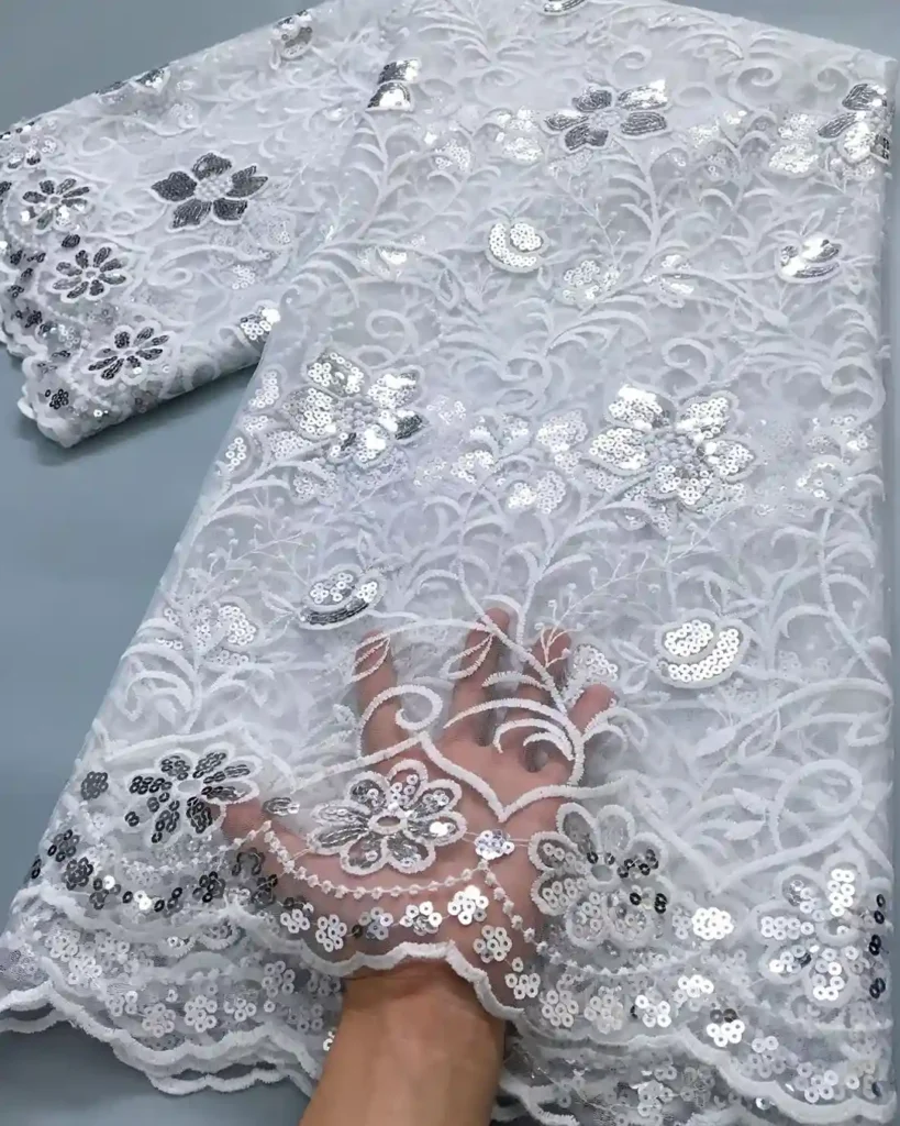 Embroidered Net Fabric Guide