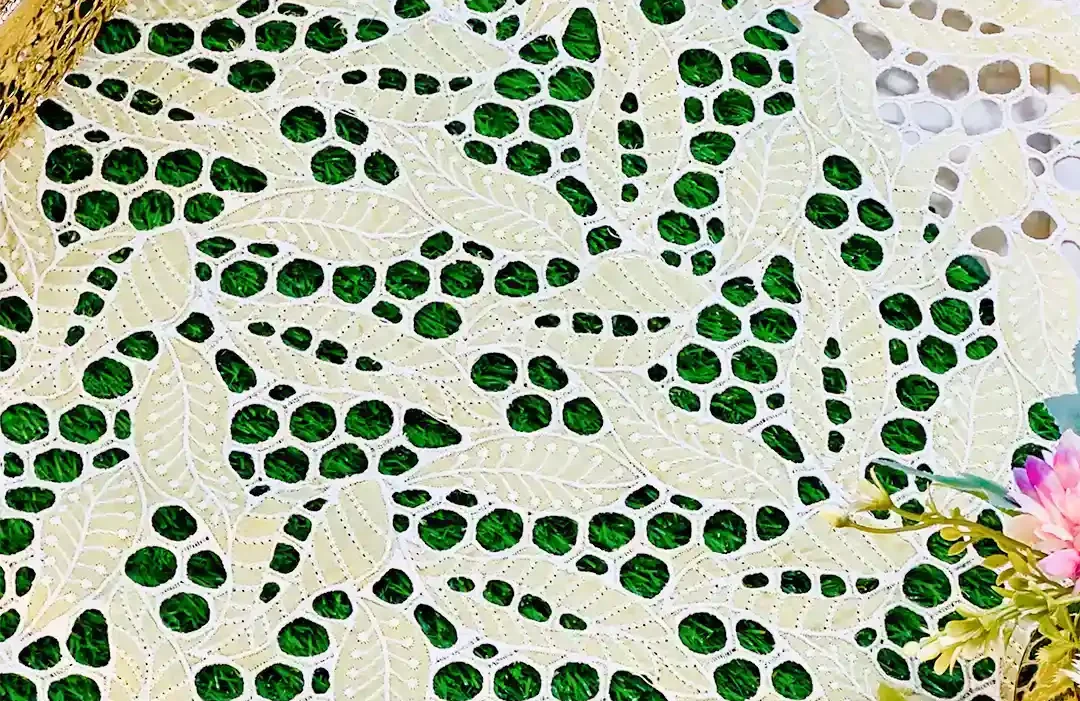 Fabric Embroidery Home Feature