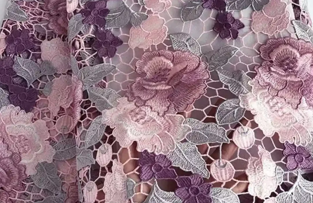 African Lace Embroidery Home Feature