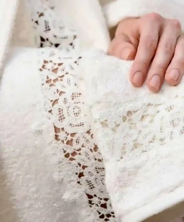 Bath Linen Embroidery Home Feature