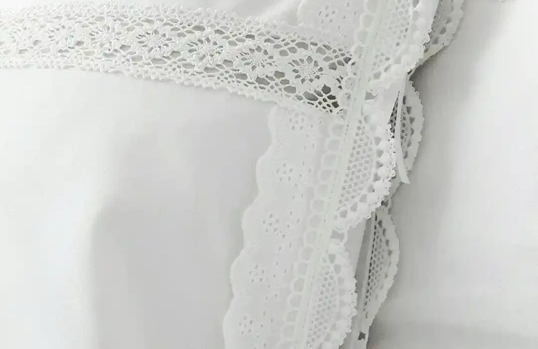 Bed Linen Embroidery Home Feature