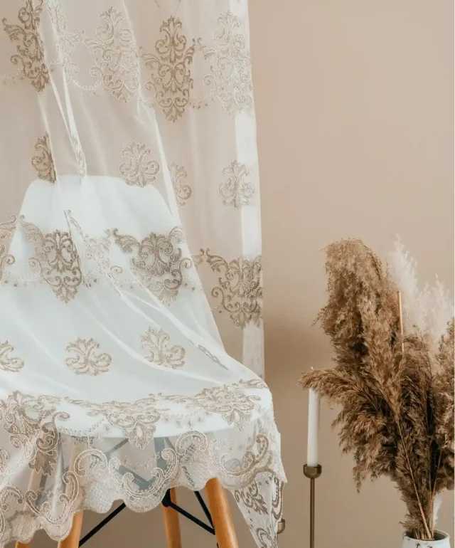 Curtain Embroidery Home Feature
