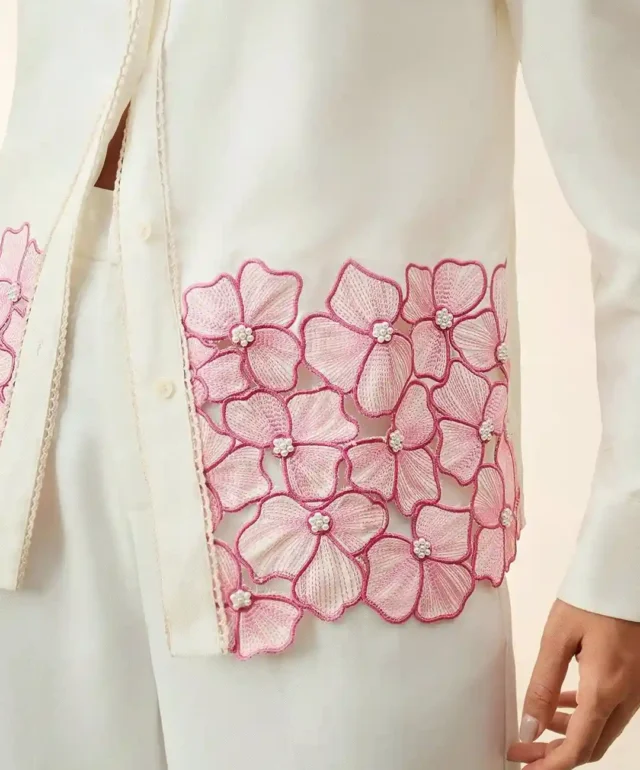 Cutwork Patches Embroidery Home Feature
