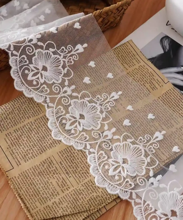 Net & Tulle Lace Embroidery Home Feature Net & Tulle Lace Embroidery Home Feature