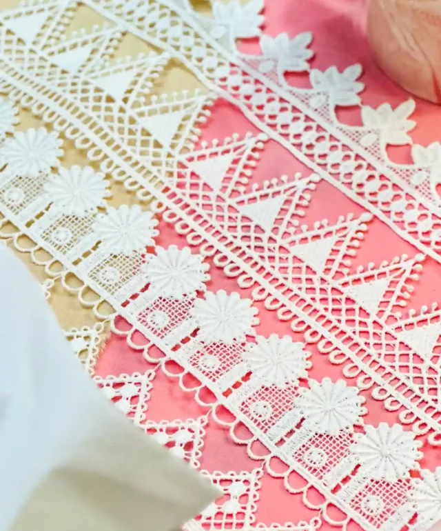 Polyester Lace Embroidery Home Feature Polyester Lace Embroidery Home Feature