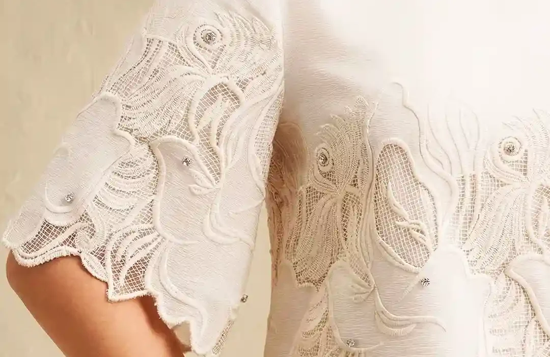 Shoulder and Sleeve Motifs Embroidery Home Feature Shoulder and Sleeve Motifs Embroidery Home Feature