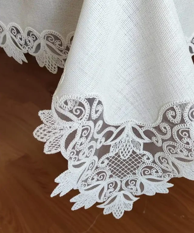 Table Linen Embroidery Home Feature